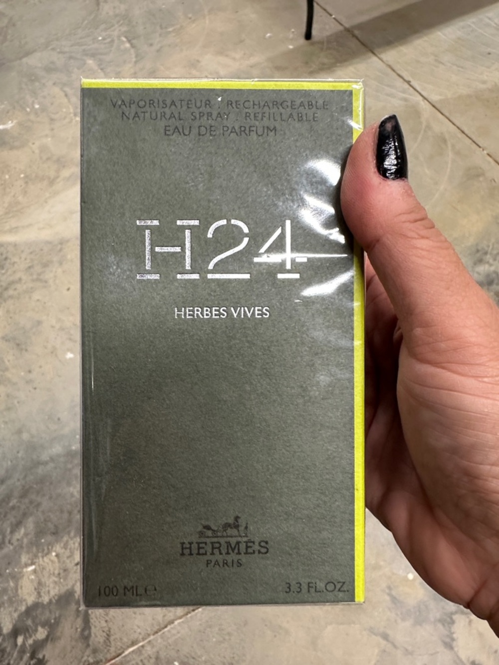 Hermes H24 Herbes Vives Boxed Eau de Parfum 3.3 oz authentic sealed!